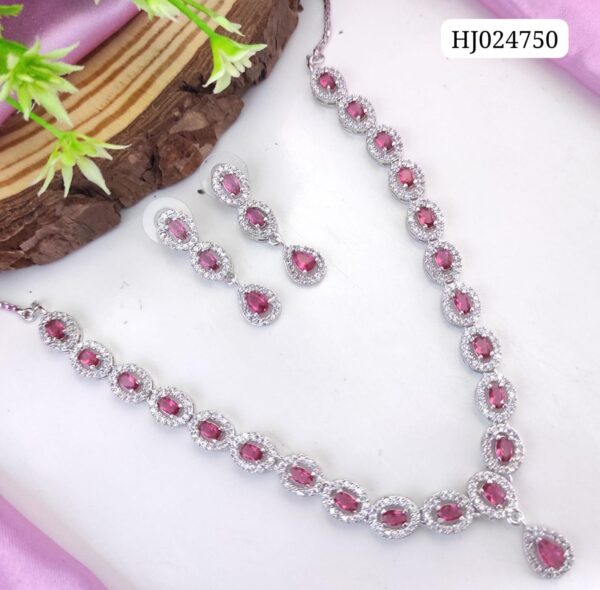 Blush Radiance Necklace Set – HJ024750