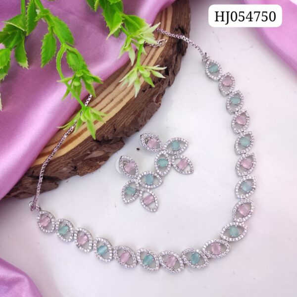 Pastel Elegance Necklace Set – HJ054750
