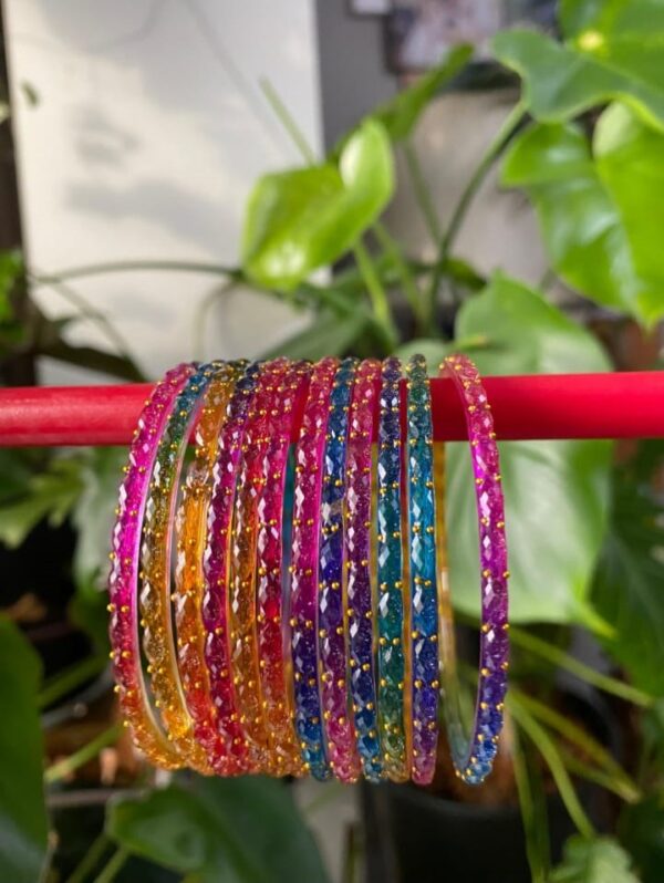 Rainbow Sparkle Bangles