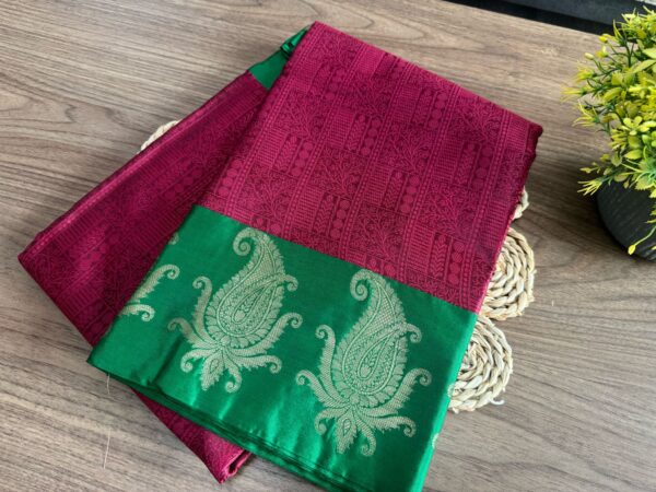 Banarasi Fancy Silk Saree - Image 3