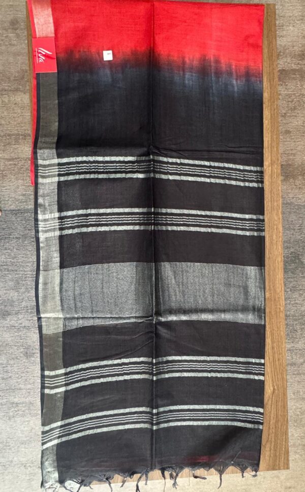 Handloom Dyed Saree - Image 4