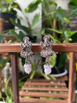 Silver Toned Earring