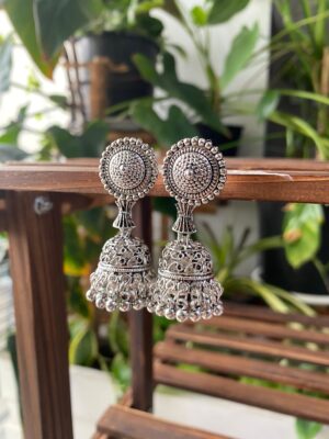 Oxidized Jhumka