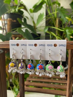 Oxidized Mini Jhumka