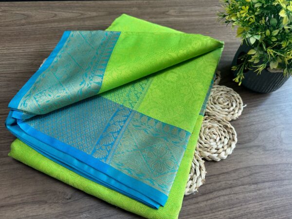 Banarasi Fancy Silk Saree - Image 3