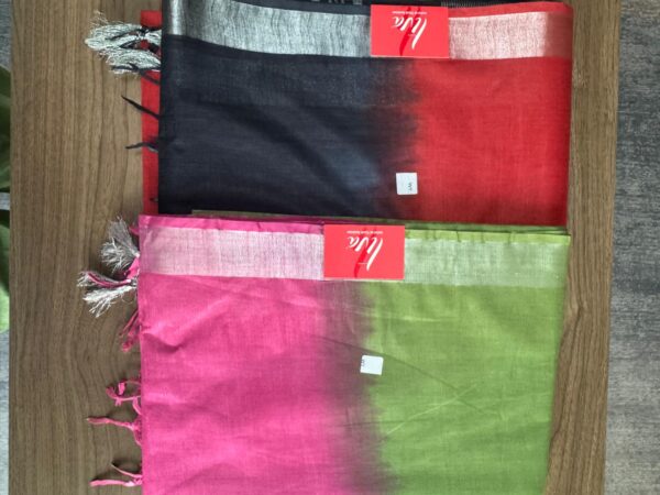 Handloom Dyed Saree - Image 5