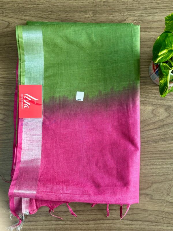 Handloom Dyed Saree - Image 2
